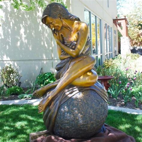 High Quality Bronze Sexy Lady Sculpture Life Size Beautiful Naked Female Statue For Sale