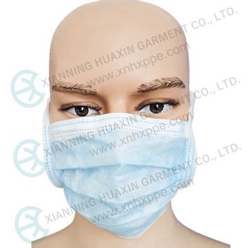 China 3 Layer Protective Planar Face Mask Passed PFE BFE Tests On