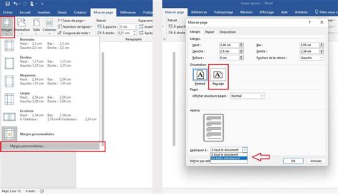 Word Comment Changer L Orientation D Une Seule Page En Paysage