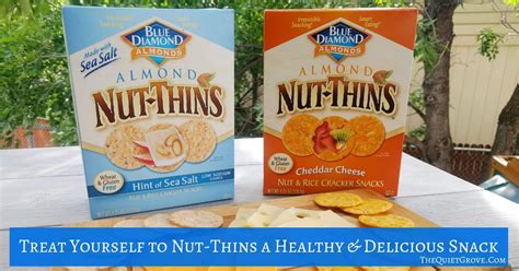 Treat Yourself to Nut-Thins a Healthy & Delicious Snack ⋆ The Quiet Grove