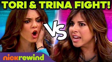 Sibling Battle Tori Vega Vs Trina Vega 🥊 Victorious Youtube