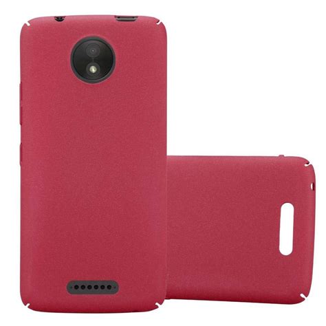 Motorola MOTO C Skal Fodral Case Röd Elgiganten