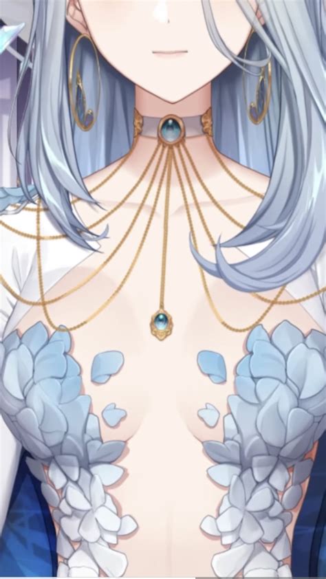 Rule 34 1girls Amalee Blue Hair Goddess Hidden Eyes Indie Virtual Youtuber Monarch Amalee