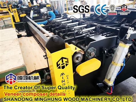 Plywood Core Composer Machine For Veneer Joint Shandong Minghung Wood