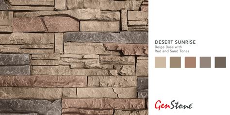 Desert Sunrise Faux Stone Pillars | GenStone - USA and Canada