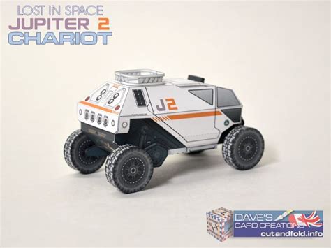 Lost In Space Chariot Paper Model By Dave Winfield Dave S Card