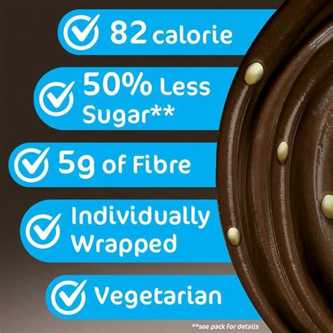 Fibre One 90 Calorie Crispy Choc Brownies Snack Bars Ocado