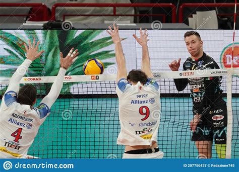 Sir Safety Conad Perugia Vs Allianz Milano Editorial Photography