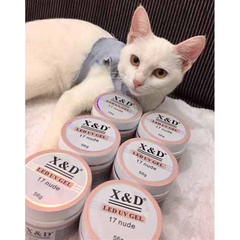 Kit Gel Xed Gm Nude Uv Led Unhas Gel Fibra Shopee Brasil