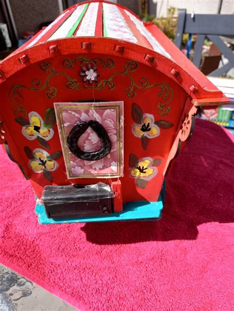 Hand Painted Wooden Gypsy Caravan Etsy