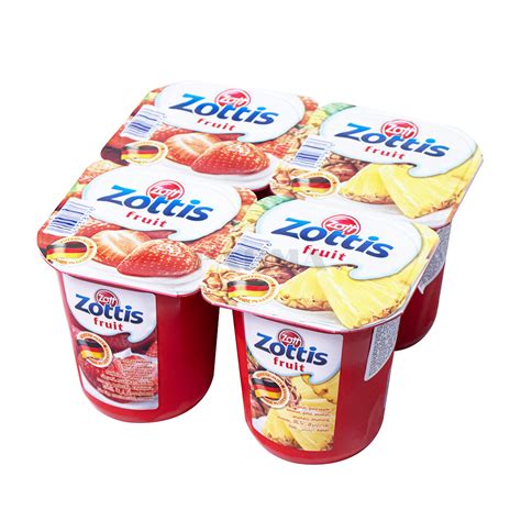 Yoghurt "Zott Zottis Fruit" pineapple 0․9% 115g