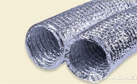 Aluminum Foil Flexible Air Duct Material HAOMEI