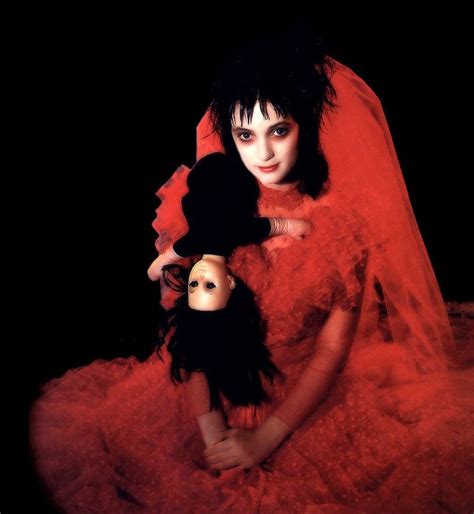 Winona Ryder As Lydia Deetz Beetle Juice 1988 Winona Ryder