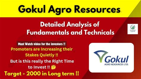 Gokul Agro Resources Share Analysis In Detail Gokul Agro Resources