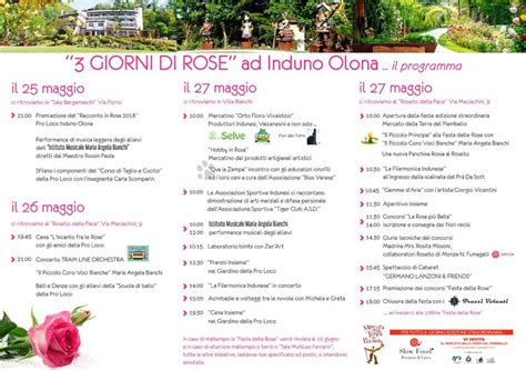 Tutto è pronto per l edizione 2018 della Festa delle Rose