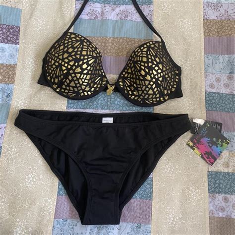 Y2K Authentic PLAYBOY Bikini Set Iconic 2000s Depop