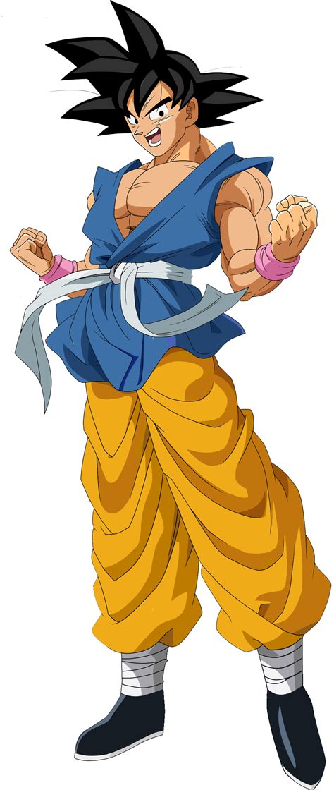 Adult Goku Gt Render By Robzap18 On Deviantart