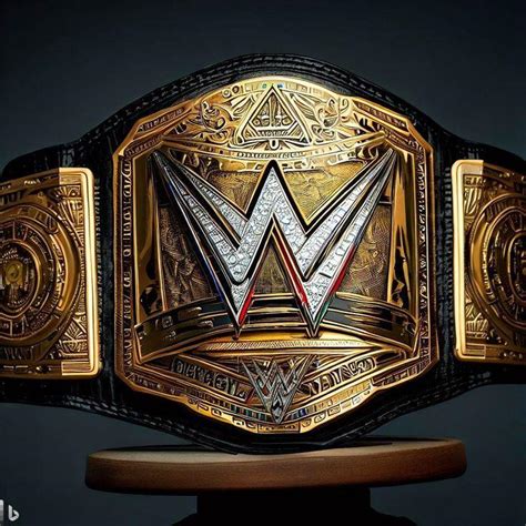 "WWE Championship Belts: Emblems of Wrestling Majesty and Might" | Zees ...