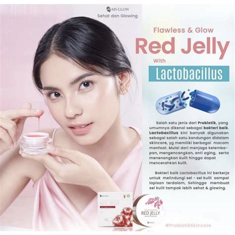 Jual RED JELLY MS GLOW ORIGINAL 100 Shopee Indonesia