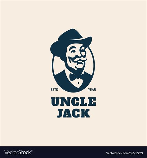 Uncle jack Royalty Free Vector Image - VectorStock