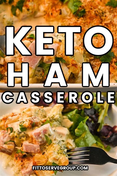 Keto Ham Casserole Leftover Ham Low Carb Casserole Ham Casserole