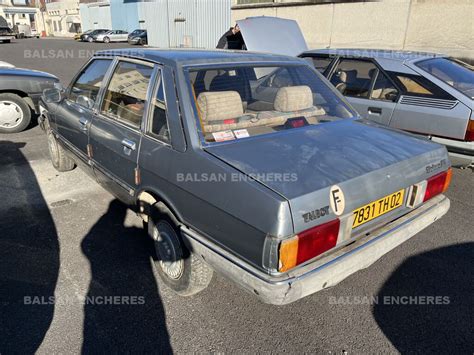 TALBOT Solara SX 1981 Ressuscitée artificiellement par Peugeot la