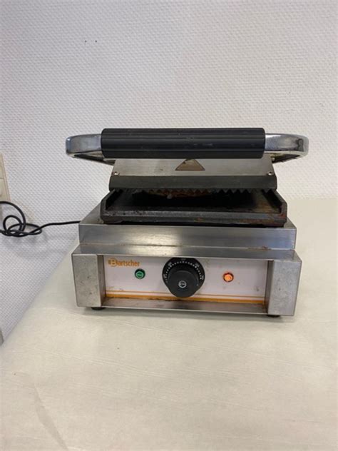 parrilla de contacto Bartscher GH 811C gastro panadería tostadas doner