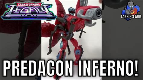 Transformers Legacy Predacon Inferno Review Larkins Lair YouTube