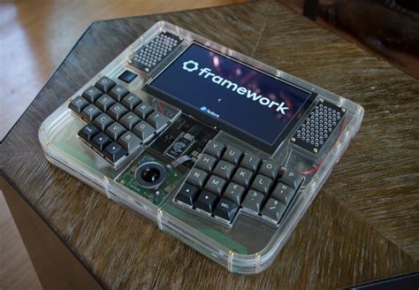 The Framedeck is a DIY cyberdeck powered by a Framework Mainboard ...