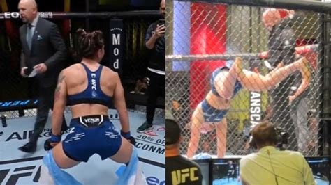 Ufc Video Fighter Goes Viral After Twerking Inside The Octagon Following Victory Sports