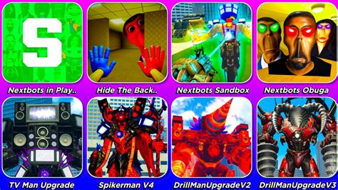 Nextbots In Playground Hide In The Backroom Nextbots Sandbox Nextbots