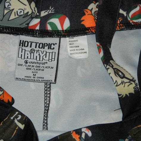 Hot Topic Anime Haikyu Chibi Characters Suspender S Gem