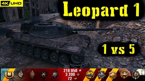 World Of Tanks Leopard Replay Kills K Dmg Patch Youtube