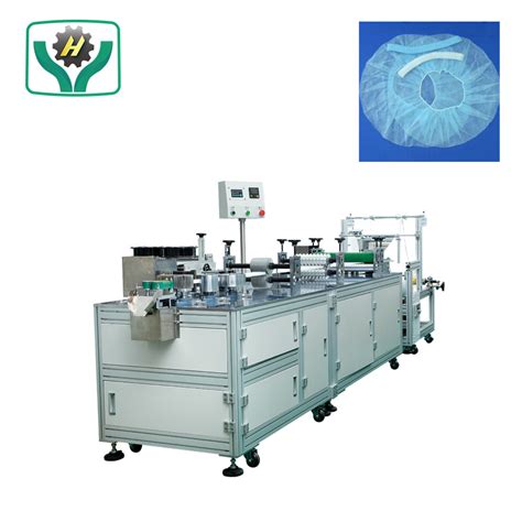 Automatic Hospital Use Disposable Bouffant Cap Making Machine China