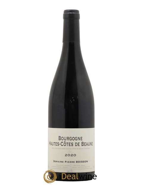 Acheter Hautes Côtes de Beaune Pierre Boisson Domaine 2020 lot 11691