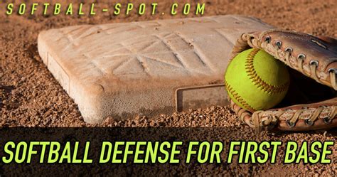 Softball Defense for 1st Base - Softball Spot