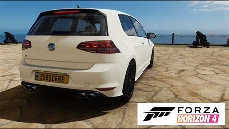 Forza Horizon Volkswagen Golf R Gameplay Manual Upshifts And