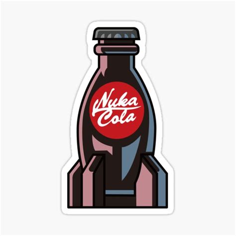 Fallout Nuka Cola Original Sticker For Sale By Scaro Ff Redbubble