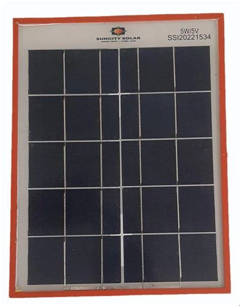 5W Polycrystalline Solar Panel At Rs 700 Piece Solar Panel In Bokaro