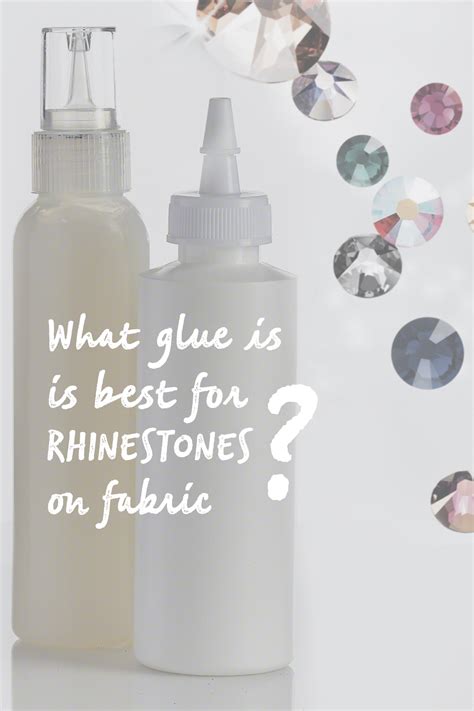 What Glue Is Best For Rhinestones On Fabric Rhinestones Unlimited