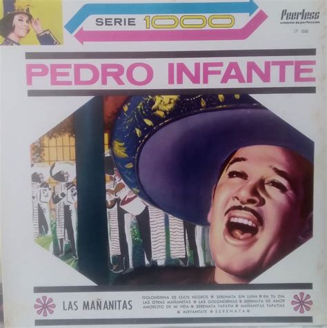 Pedro Infante Vinyl Las Mañanitas Original LP Record 1973 Collector s