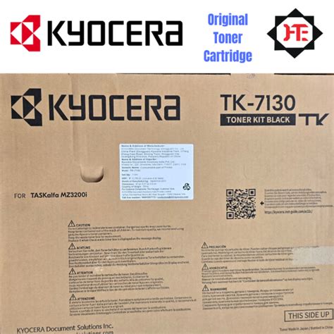 Kyocera Tk Black Original Toner Cartridge Taskalfa I