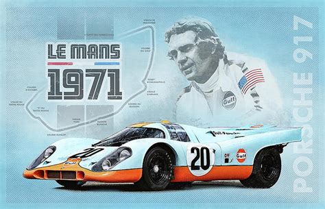 Steve McQueen S Le Mans Porsche 917K Film Porsche Car Steve Mcqueen