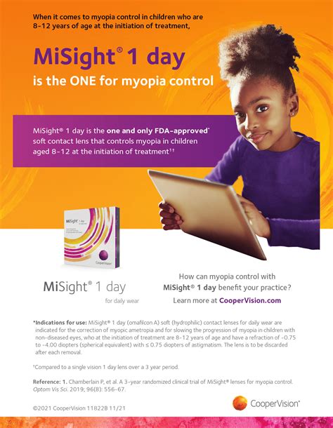 CooperVision MiSight 1 Day The Journal Of Optometric Education