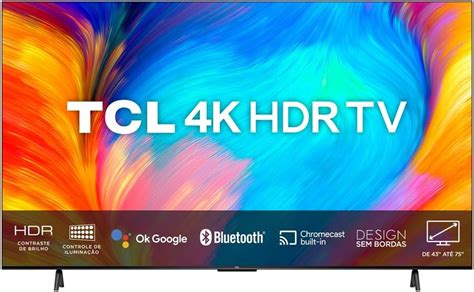 Tcl Led Smart Tv P K Uhd Google Tv Amazon Br