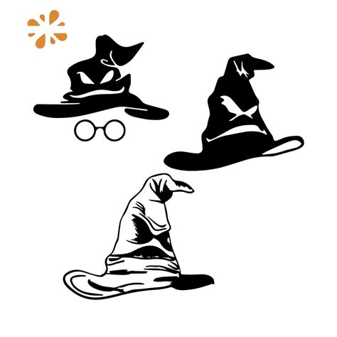 Harry Potter Sorting Hat Svg Harry Potter Svg Witch Hat Sv Inspire