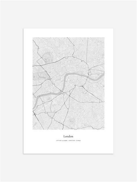 London Map Poster | Postery Online Store