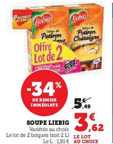 Promo Soupe Liebig Chez Hyper U ICatalogue Fr