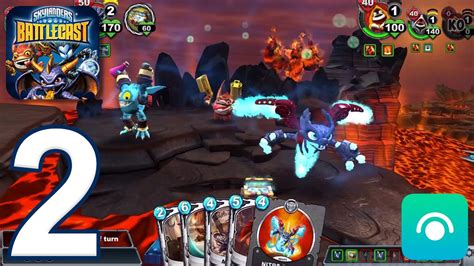 Skylanders Battlecast Gameplay Walkthrough Part Fire Realm