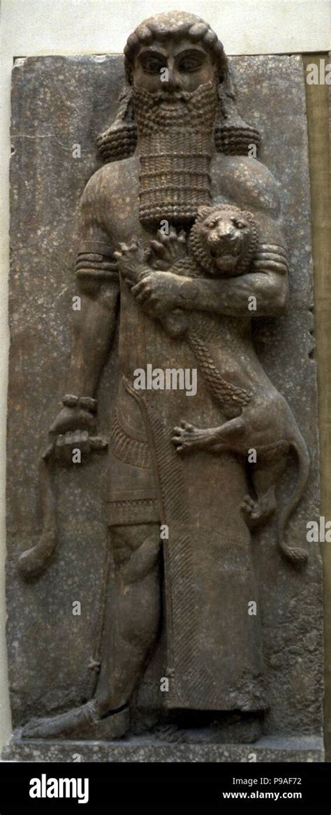 Gilgamesh And Lion Hi Res Stock Photography And Images Alamy